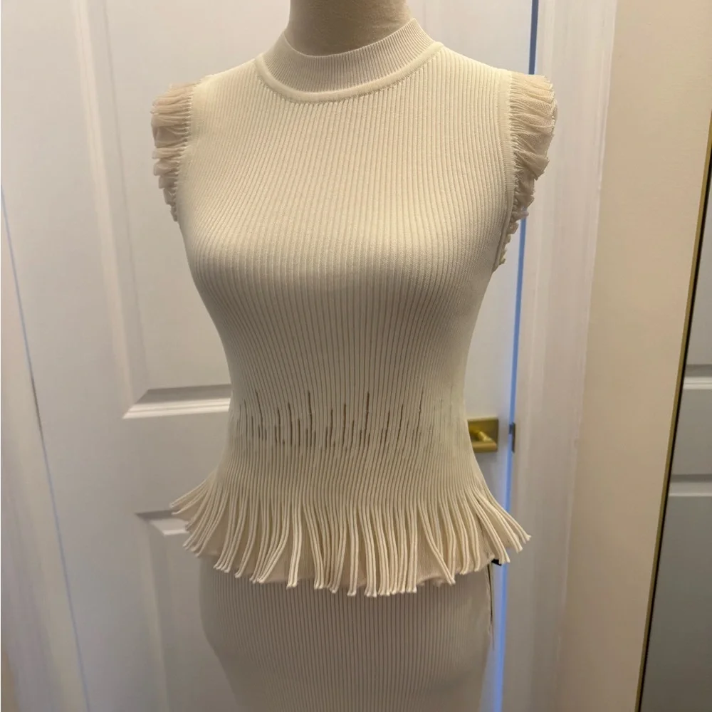 COMMENSE TOP AND SKIRT CREAM SET MEDIUM - Picture 7 of 14